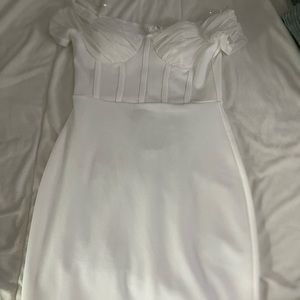 white dress (no staining)